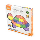Viga 3D Number Puzzle Turtle (7030240116891)