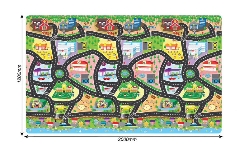 City Play Mat Large 2000x1200x3mm  (7030272229531)
