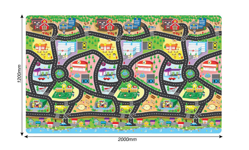 City Play Mat Large 2000x1200x3mm  (7030272229531)