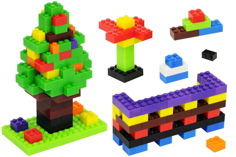 Small plastic building shop blocks
