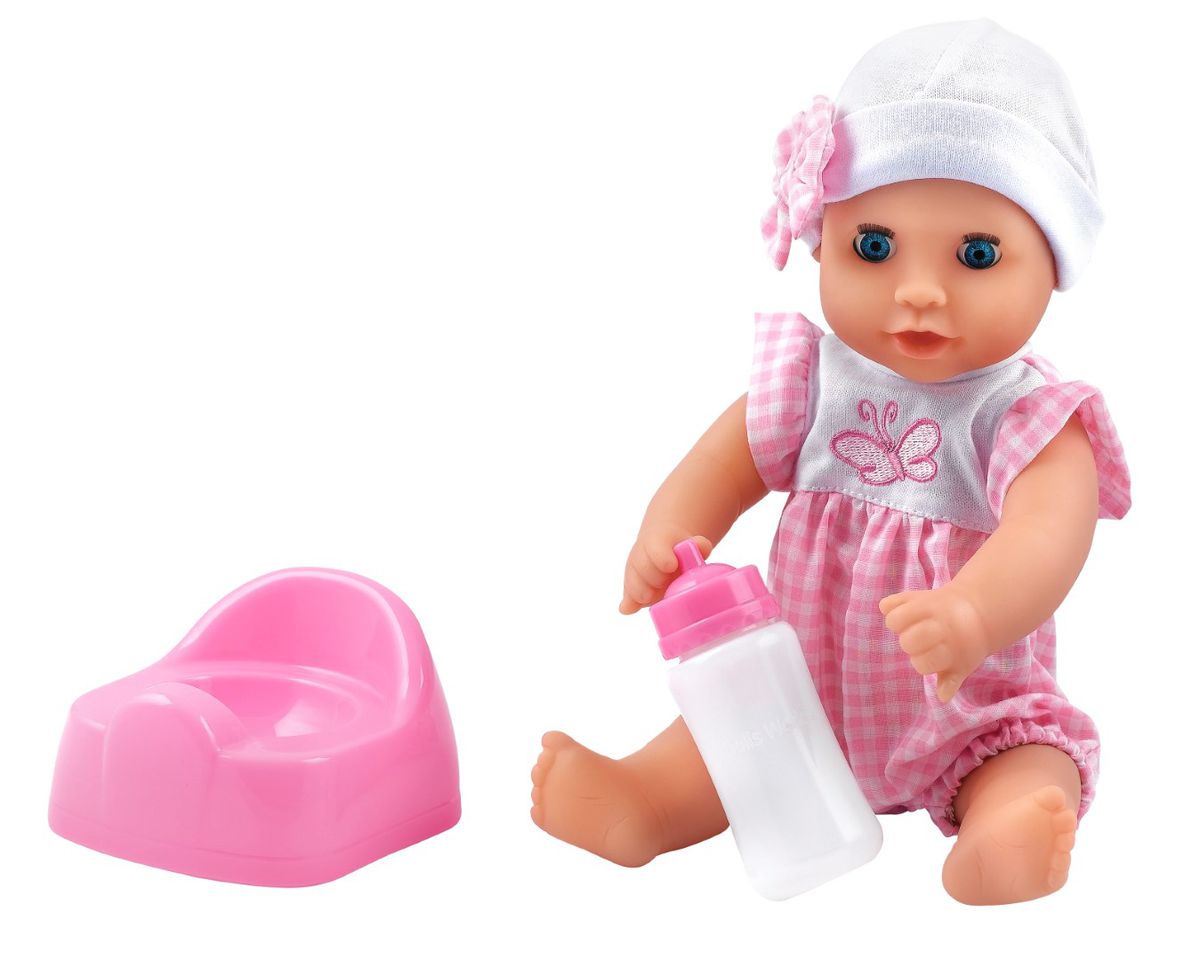 Dollsworld Baby Dribbles Drink & Wet Doll 30cm (12
