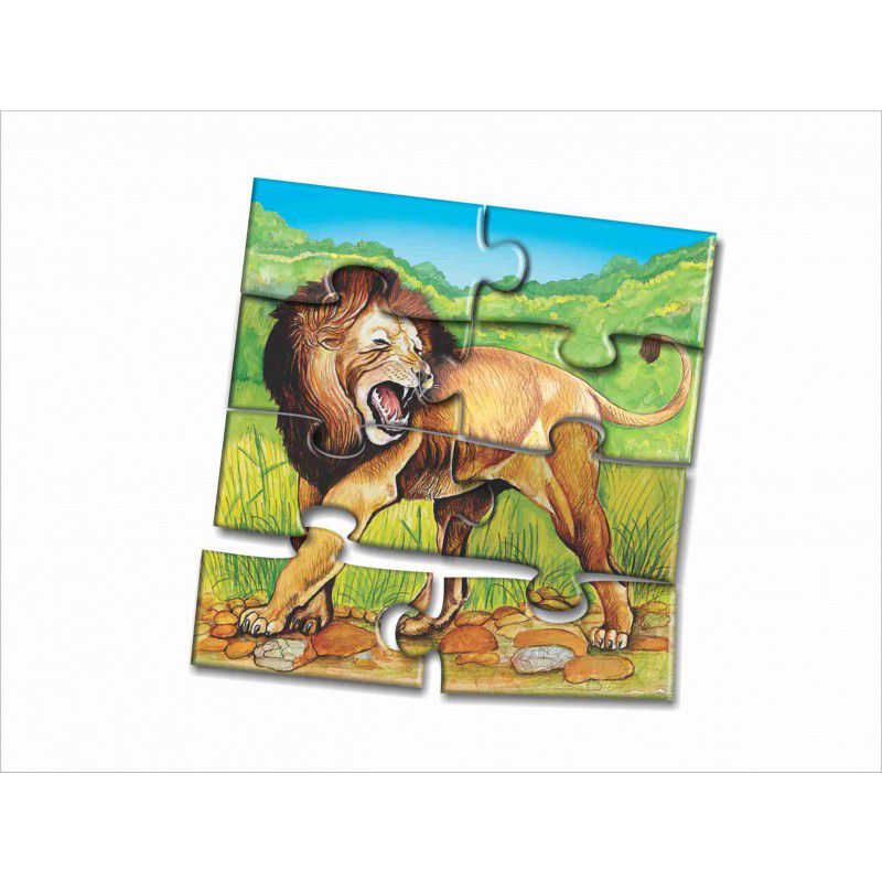 Creatives - 4 Animal Puzzles (Part 1) (4,6,8,10 Pcs) (6907049246875)