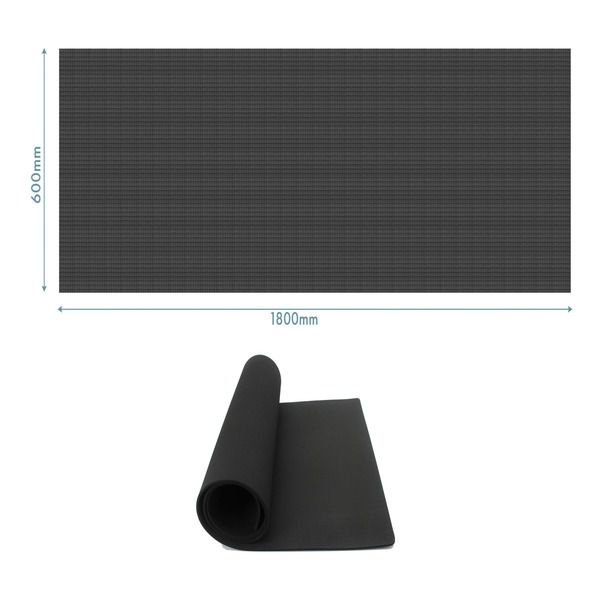 Yoga Mat (600x1800x5.5mm) Black (7030270328987)