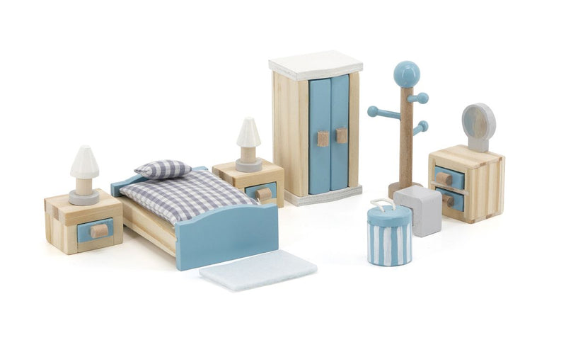 Viga Doll House Main Bedroom Furniture Play Set (7030233825435)