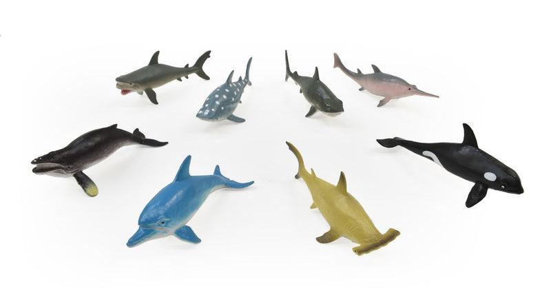 Assorted Sea Creatures in a Set 8 pieces (7280486908059)