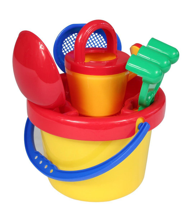 Beach and Garden Bucket and Tools Playset (6 Piece) (7401012363419)