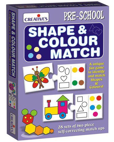 Creatives Toys Shape & Colour Match (7418596851867)