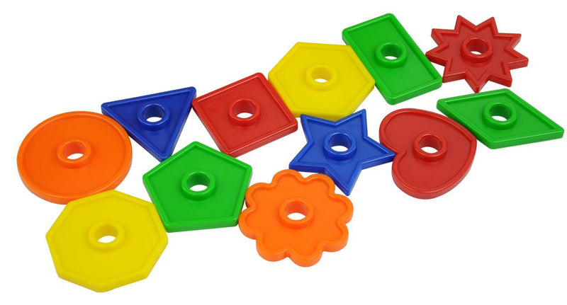 Geometric Shape Sorting Set (learn shapes, colours, numbers, sorting and more) (7276452937883)