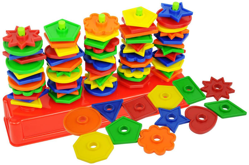 Geometric Shape Sorting Set (learn shapes, colours, numbers, sorting and more) (7276452937883)