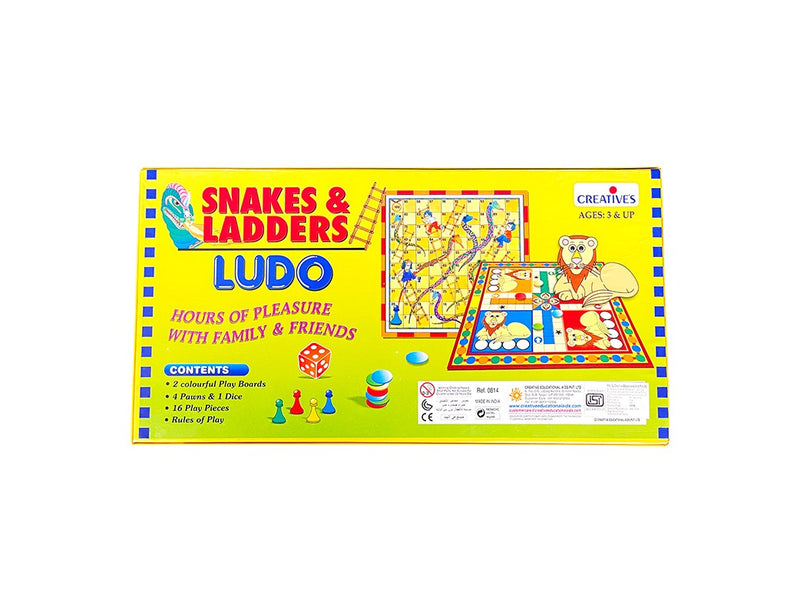 Creatives Toys Snakes & Ladders Ludo