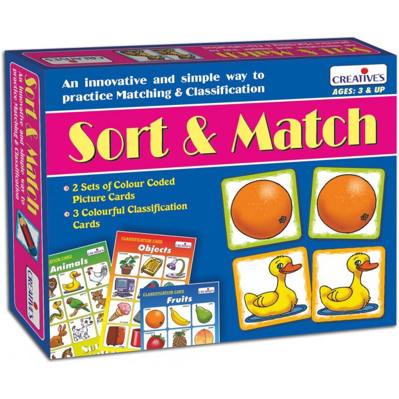 Creatives - Sort & Match (31 sets of picture cards-learn to classify) (7370452893851)
