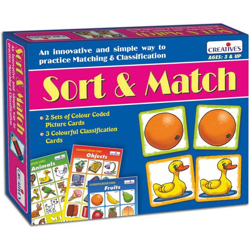 Creatives - Sort & Match (31 sets of picture cards-learn to classify)