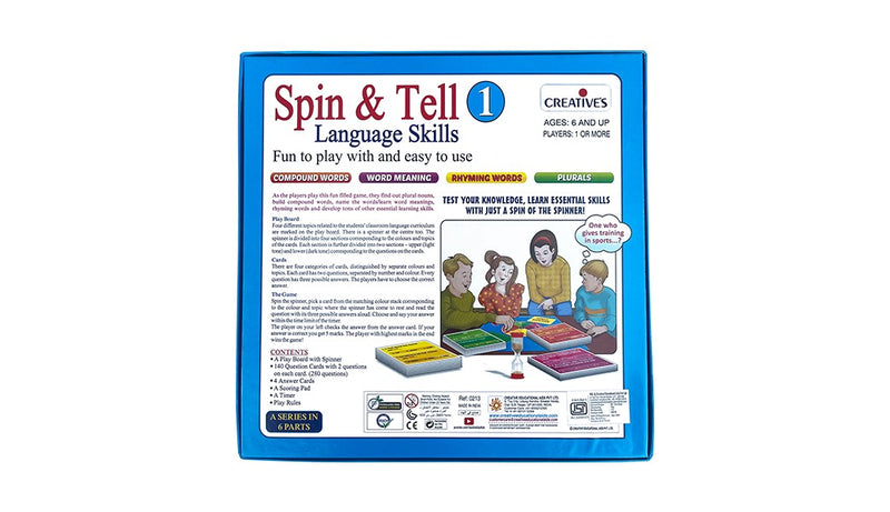 Creatives - Spin And Tell (7418586300571)