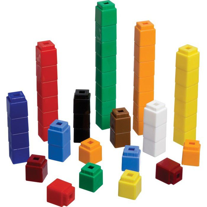 Stacking Counting Cubes - 100 Pieces
