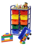 Classroom & Household Storage Unit - 10 Bins (7337007677595)