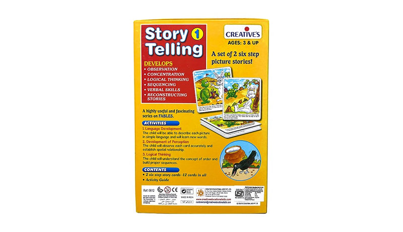 Creatives - Story Telling (Part 1) - Develops Picture Reading, Story Telling & Sequencing (6907039776923)