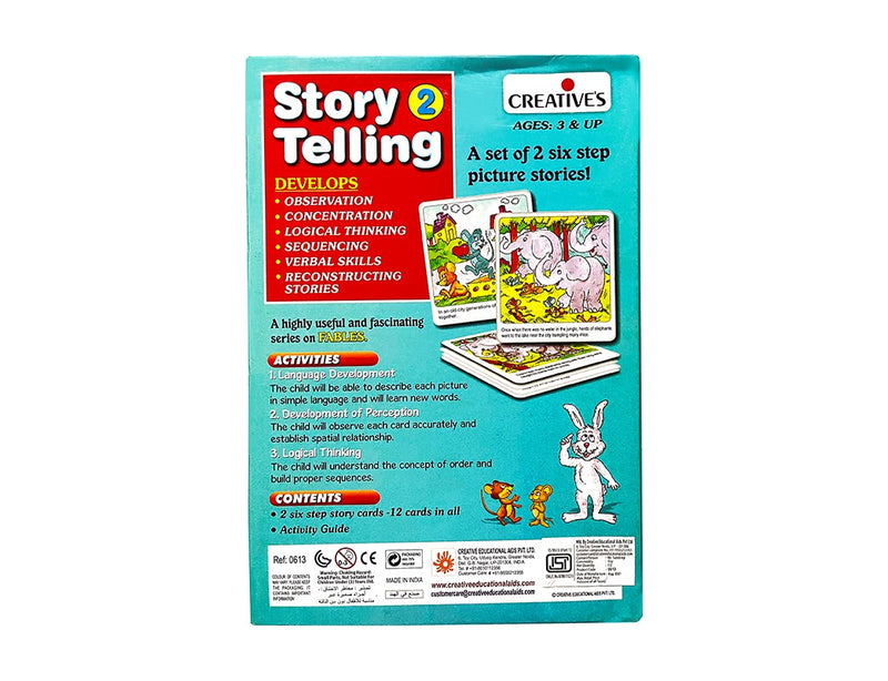 Creatives - Story Telling (Part 2) - Develops Picture Reading, Story Telling & Sequencing (6907039711387)