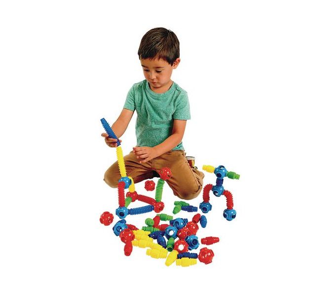 Stretch Tubes and Construction Connectors 30 Piece in Polybag (7464144339099)