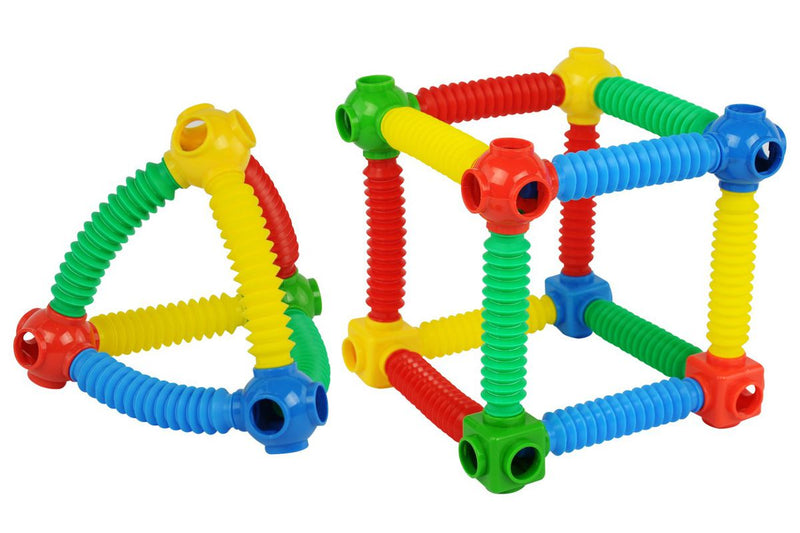 Stretch Tubes and Construction Connectors 30 Piece in Polybag (7464144339099)