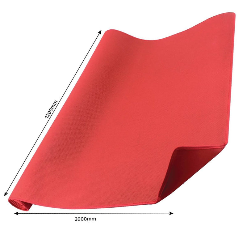 SUNTA Gym Yoga Playmat EVA Non Slip Roll up Mat - Red (7368287813787)