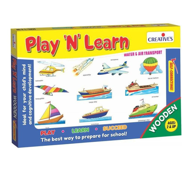 Creatives Play And Learn Land Transport (6907041087643)