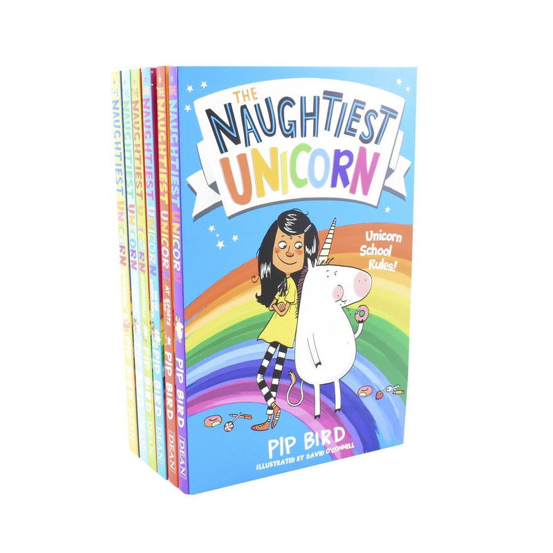 The Naughtiest Unicorn 6 Books Set by Pip Bird