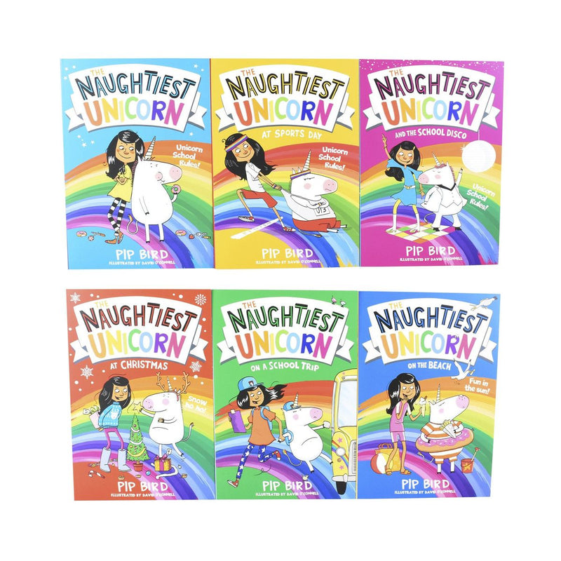 The Naughtiest Unicorn 6 Books Set by Pip Bird