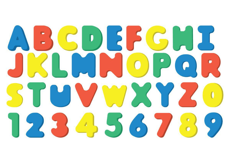 SUNTA Bath Time Alphabet and Numbers Bath Toys In A Storage Jar (7376613769371)