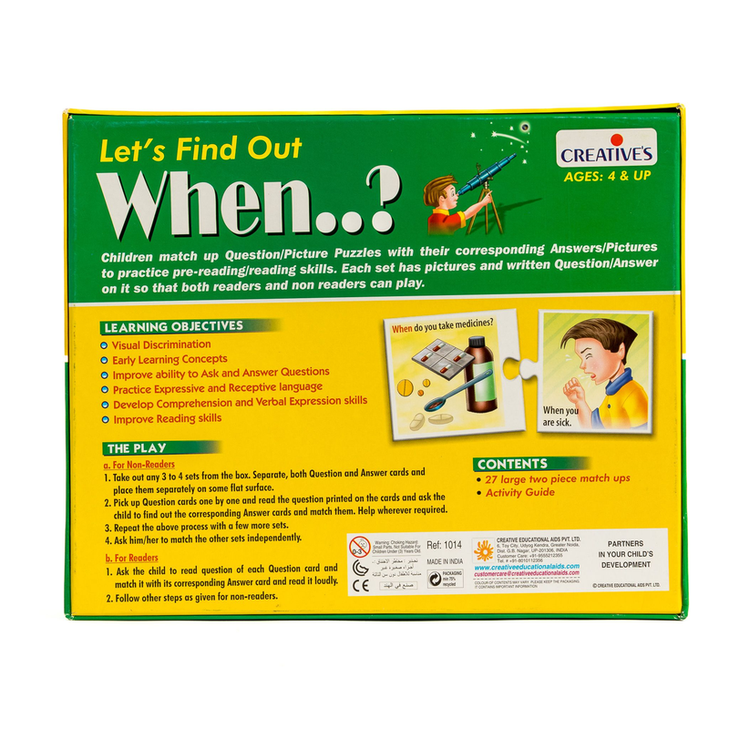 Creatives - Let's find out When (27 Sets of Self-correcting Match Ups) (7370976624795)