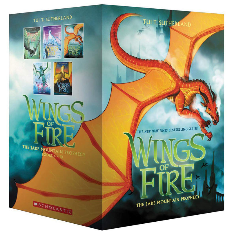 Wings of Fire Boxset (Books 6 - 10) The Jade Mountain Prophecy (7363950051483)