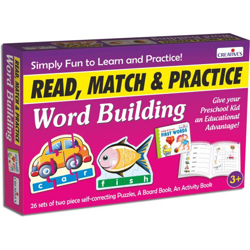 Creatives - Read, Match and Practice - Word Building (Learn to read) (7370499326107)