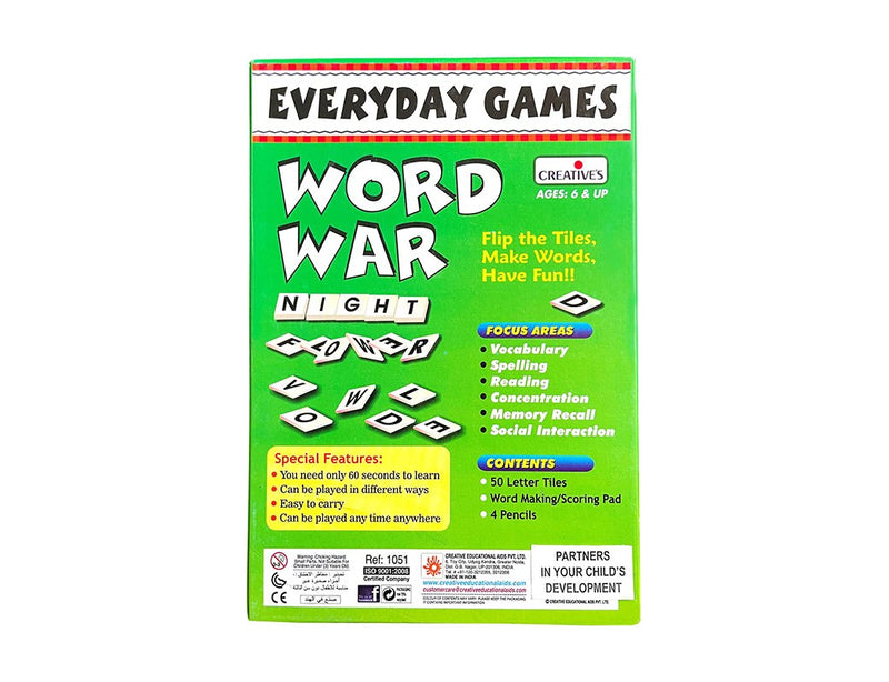 Creatives Everyday Games - Word War (7414070739099)