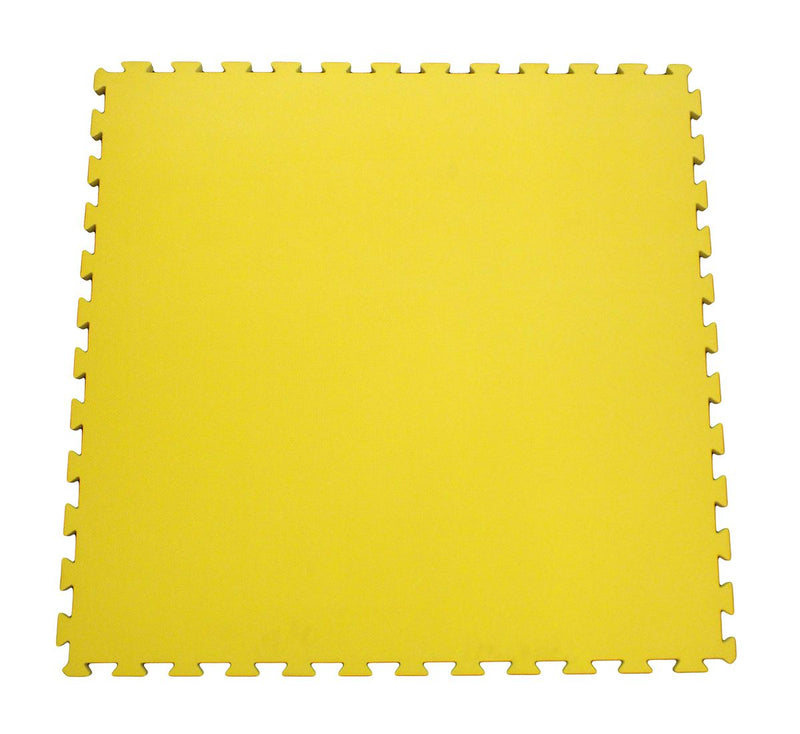 Sunta Gym Floor Mat Interlocking - 1000x1000x20mm - Yellow (7273157689499)