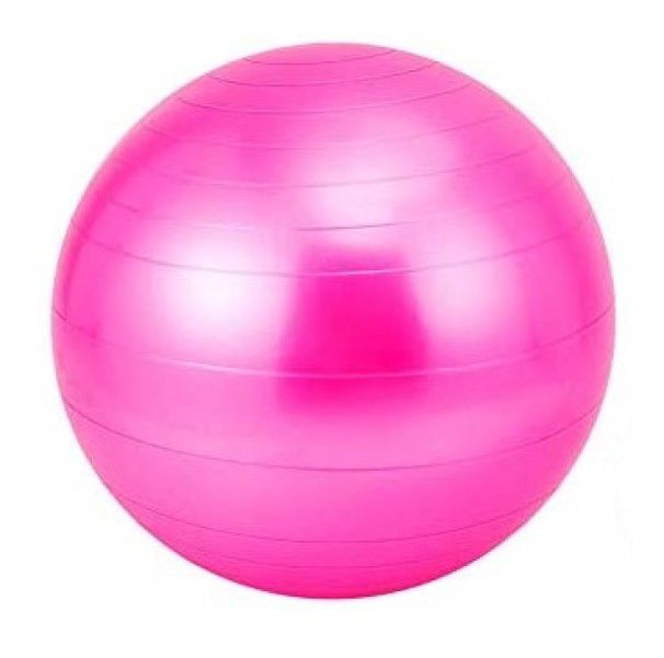 Exercise Yoga Gym Ball Anti Burst 65cm - Pink (7373309870235)